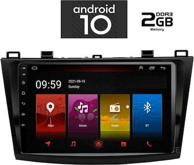 Lenovo Car-Audiosystem für Audi A7 Mazda 3 / 6 2009-2014 (Bluetooth/USB/AUX/WiFi/GPS) mit Touchscreen 9" IQ-AN X4833_GPS