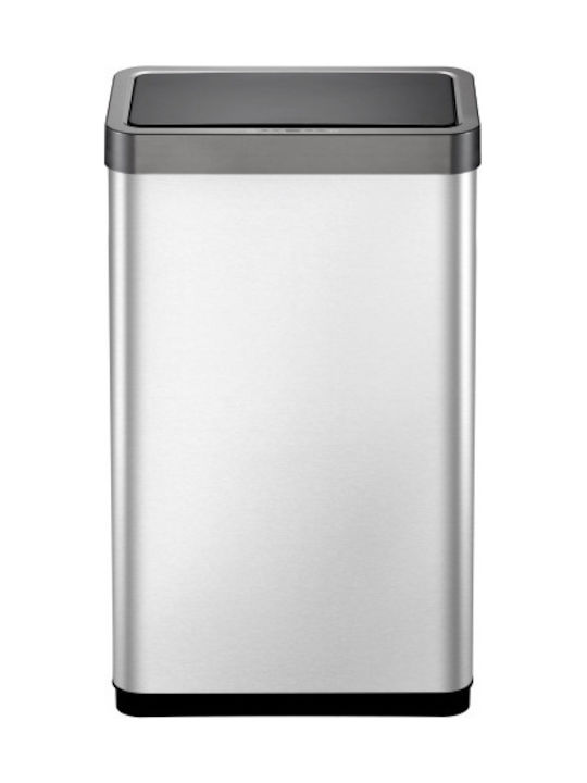 Eko Mirage Stainless Steel Waste Bin with Sensor 80lt Silver