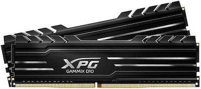 Adata XPG Gammix D10 16GB DDR4 RAM with 2 Modules (2x8GB) and 3200 Speed for Desktop