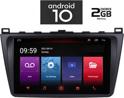 Lenovo IQ-AN X4837 Ηχοσύστημα Αυτοκινήτου για Mazda 6 (Bluetooth/USB/AUX/WiFi/GPS) με Οθόνη Αφής 9"