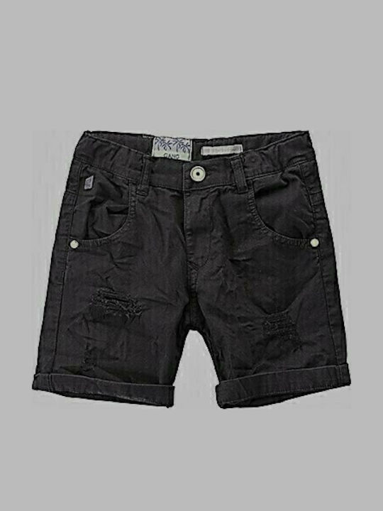 Kids' Shorts/Bermudas Fabric Black