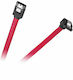 7-Pin SATA II - 7-Pin SATA II Cable 50cm Κόκκινο (DM-3972K-0.5)