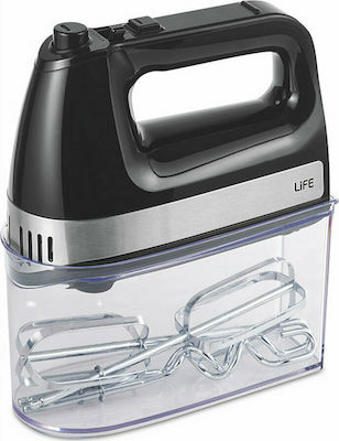 Life PowerMix Hand Mixer 500W Black