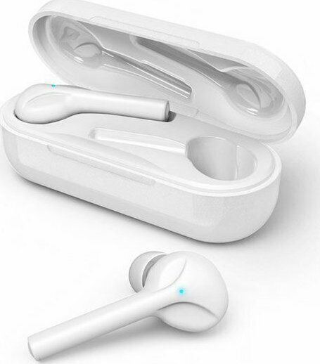 HAMA Style In-ear Bluetooth Handsfree Căști cu Carcasă de Încărcare Alb