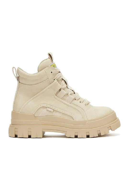 Buffalo Aspha Boots Beige