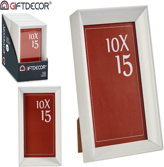 Gift Decor Κορνίζα Πλαστική Λευκό