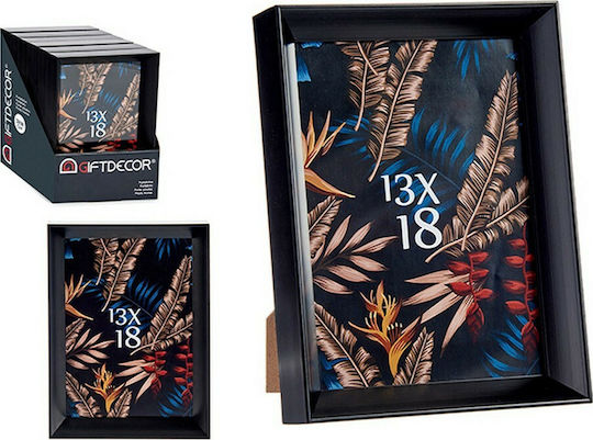 Gift Decor Plastic Photo Frame Black