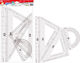 Madrid Papel Set von 4 geometrischen Instrument...