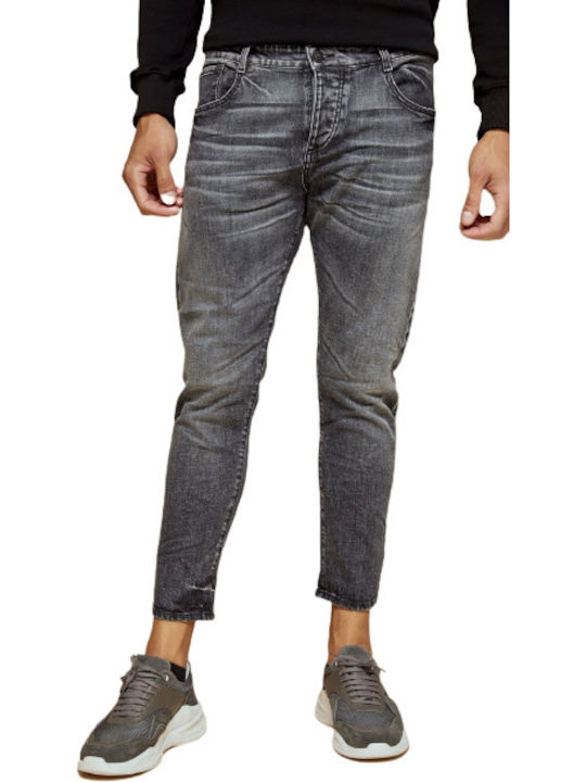 Edward Jeans Men's Jeans Pants in Regular Fit Medium Gray Denim