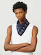 FILA Compass Print Bandana Γυναικείο Φουλάρι Navy Μπλε