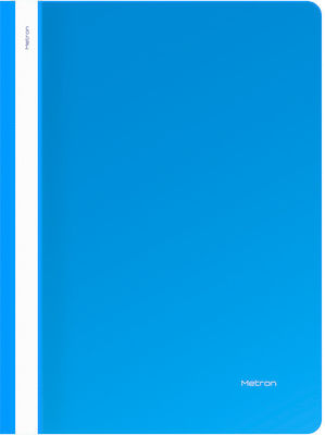 Matalon Clipboard with Spring for Paper A4 Light Blue 1pcs