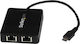 StarTech US1GC301AU2R Αντάπτορας Δικτύου USB-C με Ενσύρματη Σύνδεση Gigabit Ethernet