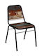 Dining Room Wooden Chair 44x59x89cm 2pcs