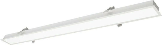 Viokef Station LED Lumina liniară Îngropat Lumină Plafon Alb cald IP20 90cm