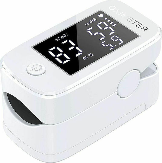 Ricant Yimi Life YM103 Παλμικό Οξύμετρο Δακτύλου με Δείκτη PI Λευκό