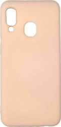 Sonique Umschlag Rückseite Silikon Rosa (Galaxy A20e)