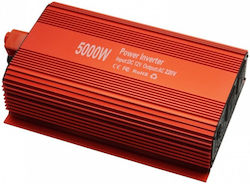 Инвертор за кола Модифицирана синусоидална вълна 5000W за преобразуване на 12V DC в 220V AC
