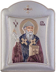 Slevori Saint Spyridon Silver 8x8cm