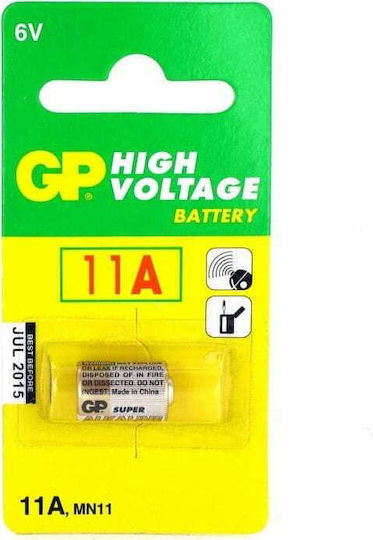 GP Batteries High Voltage Alkaline Battery A11 6V 1pcs