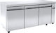 Niki Inox Werkbank-Kühlschrank ohne Kompressor H88xB150xT70cm