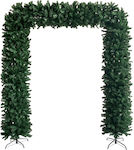 vidaXL Christmas Garland Green 1pc