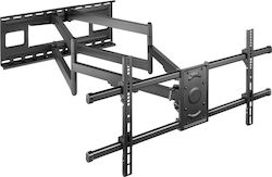 Brateck LPA49-486XLD TV Wall Mount with Extension Arm Until 90" and 80kg