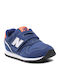 Kids Sneakers for Boys with Hoop & Loop Closure Navy Blue