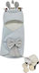 Blanket Stroller Light Blue KND-1003