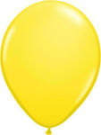 Set of 100 Balloons Latex Yellow Standard 28cm