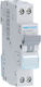 Hager Automatic Circuit Breaker 2A Double-pole AC MLN502A