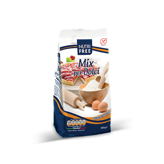 Nutrifree Mischung für Torte Für Kuchen Glutenfrei 1000gr
