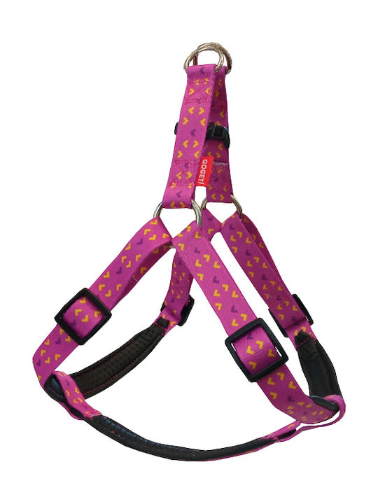 Pet Interest Dog Harness Motivo Rosa Pink X-Sma...