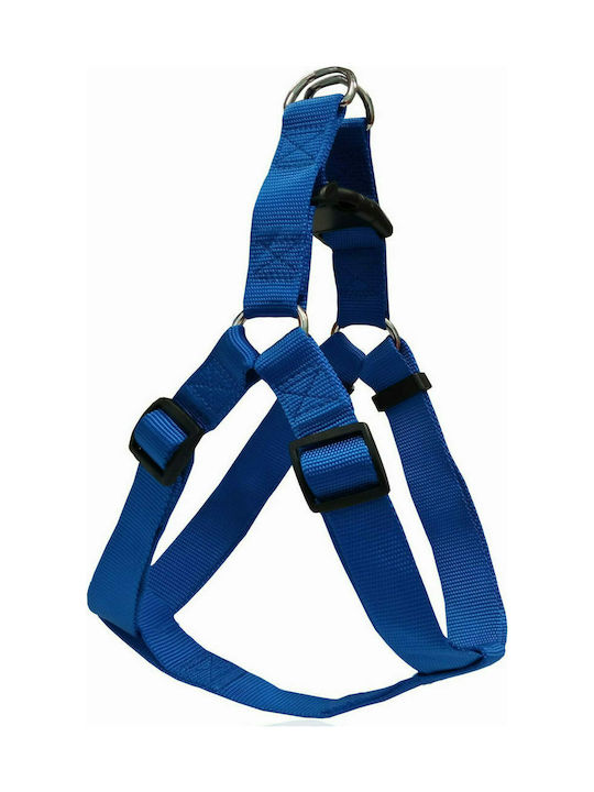 Pet Interest Dog Harness Type A Blue Large 25mm x 55-82cm 3212-L