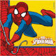 Χαρτοπετσέτες Marvel Ultimate Spiderman Χαρτοπετσέτες 33x33cm 16 Tμχ. Κόκκινες 33x33εκ. 16τμχ