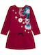 Children's Dress Long Sleeve Fuchsia