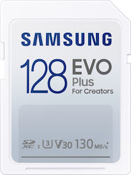 Samsung Evo Plus SD (2021) SDXC 128GB Class 10 U3 V30 UHS-I