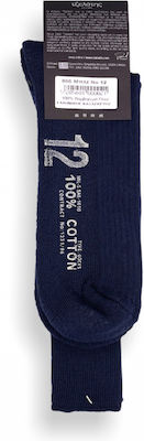 Greek made Outdoor Socks Blue (100% Cotton) 866blue