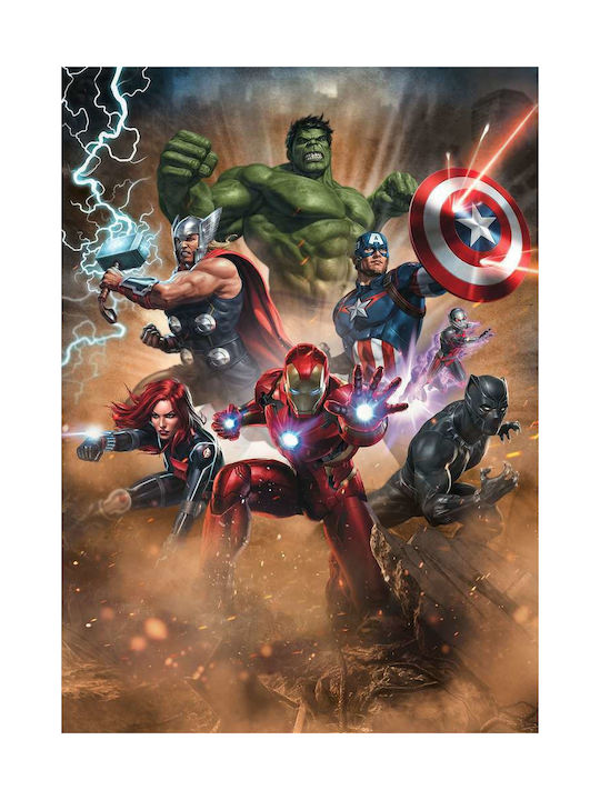 Komar Kinder Tapete Avengers Superpower 45330 B200xH280cm