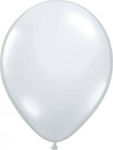 Μπαλόνια Diamond Clear Jewel Λευκά 28εκ. 100τμχ