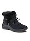 Go Midtown So Plush Leather Women's Chelsea Boots Black