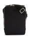Chantaco Leather Men's Bag Shoulder / Crossbody Black
