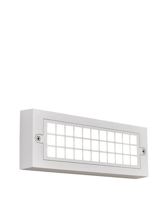 Spot Light Etanșă Aplica de Perete pentru Exterior IP65 cu Led Încorporat Albă