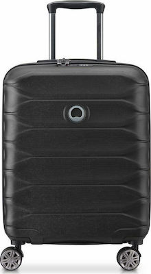 Delsey Slim Expandable Cabin Suitcase H55cm Black