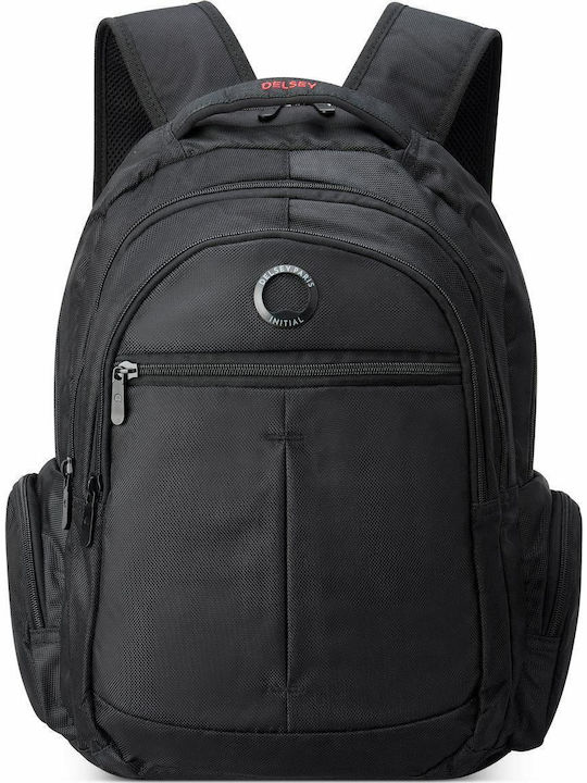 Delsey Element Flier Τσάντα Πλάτης 15.6" Μαύρη