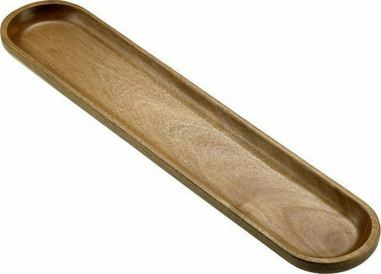 Leone Ξύλινος Δίσκος Σερβιρίσματος 60x12x3cm