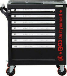 BGS Technic BGS-6058 Количка за Инструменти с Колелца и 250 Инструмента