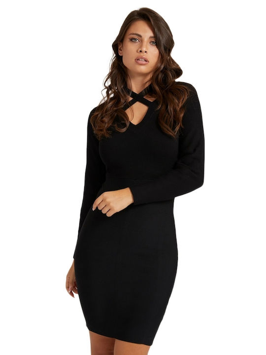 Guess Janet Rochie De Seară Neagră Guess Janet Rochie De Seară Neagră