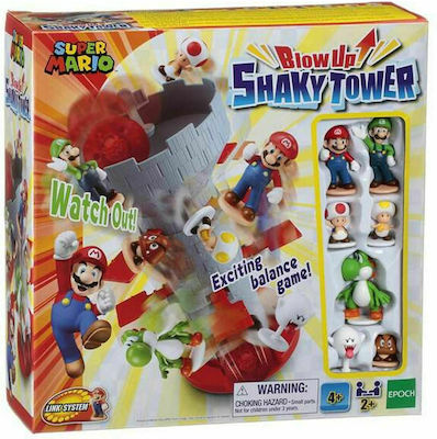 Epoch Toys Board Game Blow Up Shaky Tower 4+ Years 7356 (EN)