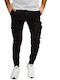 Trousers Cargo Elastic Black