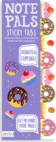 Legami Milano Donuts & Cupcakes Sticky Bookmark